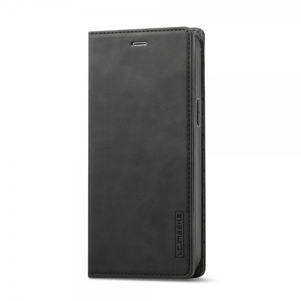 Lc.Imeeke iPhone 14 Plus Etui med Kortlomme flipp Svart