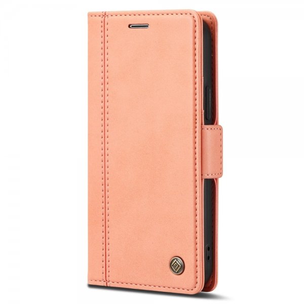Lc.Imeeke iPhone 14 Plus Etui med Kortlomme Rosa