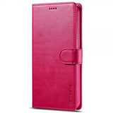 Lc.Imeeke iPhone 14 Plus Etui med Kortlomme stativfunksjon Magenta