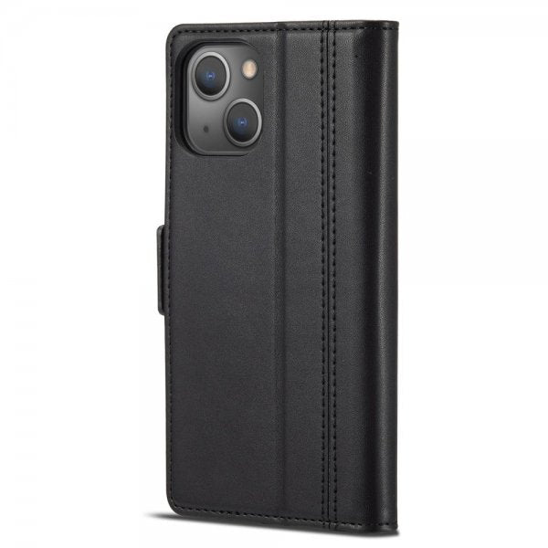 Lc.Imeeke iPhone 14 Plus Etui med Kortlomme Svart