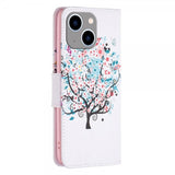 iPhone 14 Plus Etui Motiv Blomstertrær