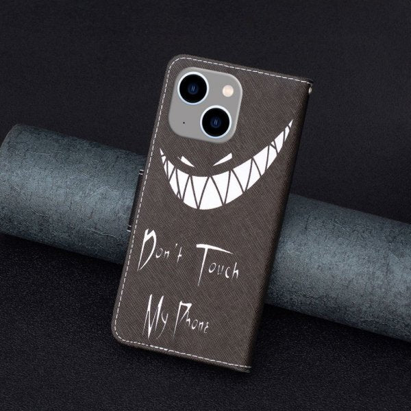 iPhone 14 Plus Etui Motiv Don't Touch My Phone