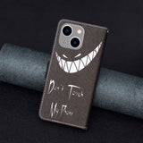 iPhone 14 Plus Etui Motiv Don't Touch My Phone