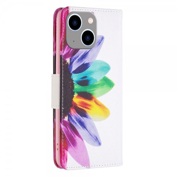 iPhone 14 Plus Etui Motiv Fargerik Blad