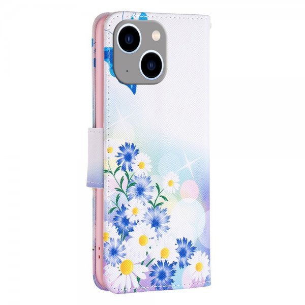iPhone 14 Plus Etui Motiv Sommerfugler Og Blomster