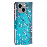iPhone 14 Plus Etui Motiv Plomme blomstrer