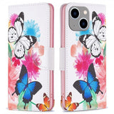 iPhone 14 Plus Etui Motiv To Sommerfugler
