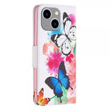 iPhone 14 Plus Etui Motiv To Sommerfugler