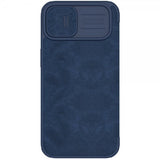 Nillkin iPhone 14 Plus Etui Qin Pro Series Blå