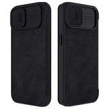 Nillkin iPhone 14 Plus Etui Qin Pro Series Svart