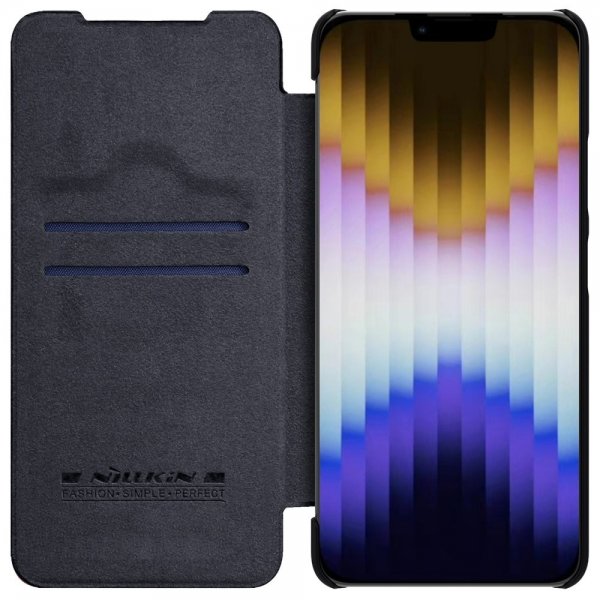 Nillkin iPhone 14 Plus Etui Qin Pro Series Svart