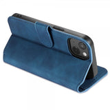 Dg.Ming iPhone 14 Plus Etui Retro Blå