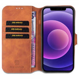 Dg.Ming iPhone 14 Plus Etui Retro Brun