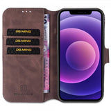 Dg.Ming iPhone 14 Plus Etui Retro Kaffe