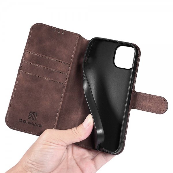 Dg.Ming iPhone 14 Plus Etui Retro Kaffe