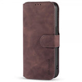 Dg.Ming iPhone 14 Plus Etui Retro Kaffe