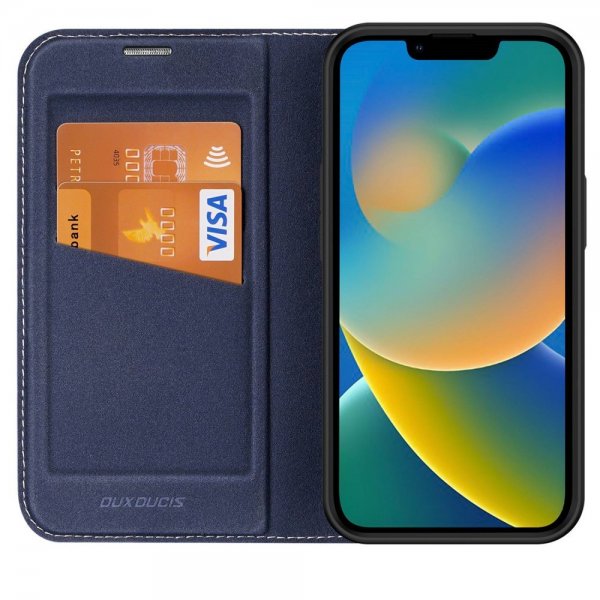 Dux Ducis iPhone 14 Plus Etui Skin X2 Series Blå