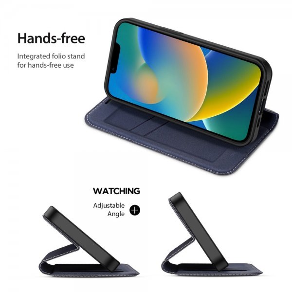 Dux Ducis iPhone 14 Plus Etui Skin X2 Series Blå