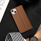 Dux Ducis iPhone 14 Plus Etui Skin X2 Series Brun