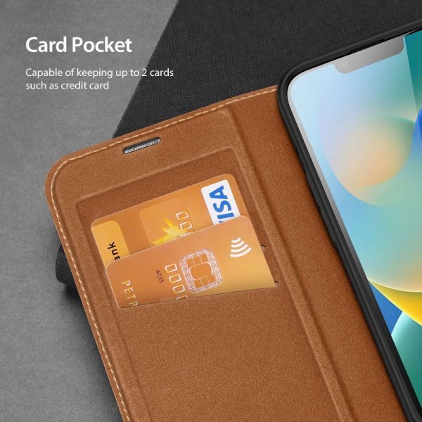 Dux Ducis iPhone 14 Plus Etui Skin X2 Series Brun
