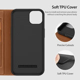 Dux Ducis iPhone 14 Plus Etui Skin X2 Series Brun