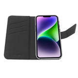 Celly iPhone 14 Plus Etui Wally Wallet Case Svart
