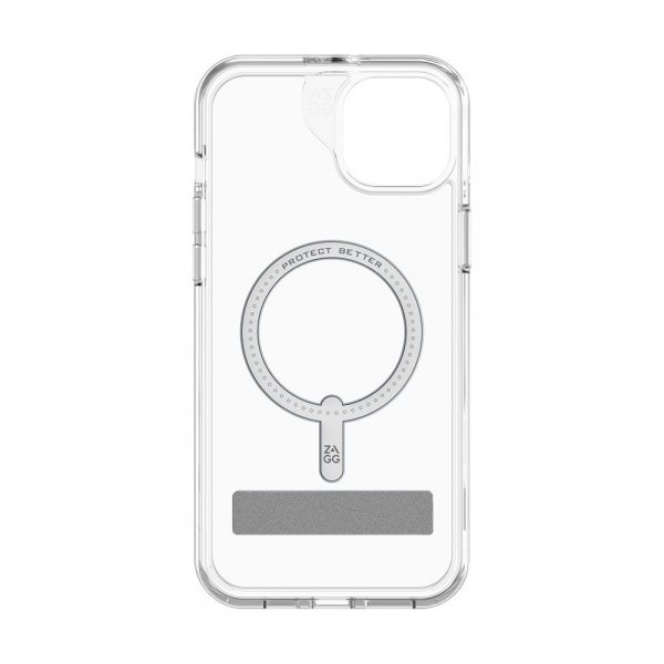 Zagg iPhone 14 Plus/iPhone 15 Plus Deksel Crystal Palace Snap Kickstand Clear