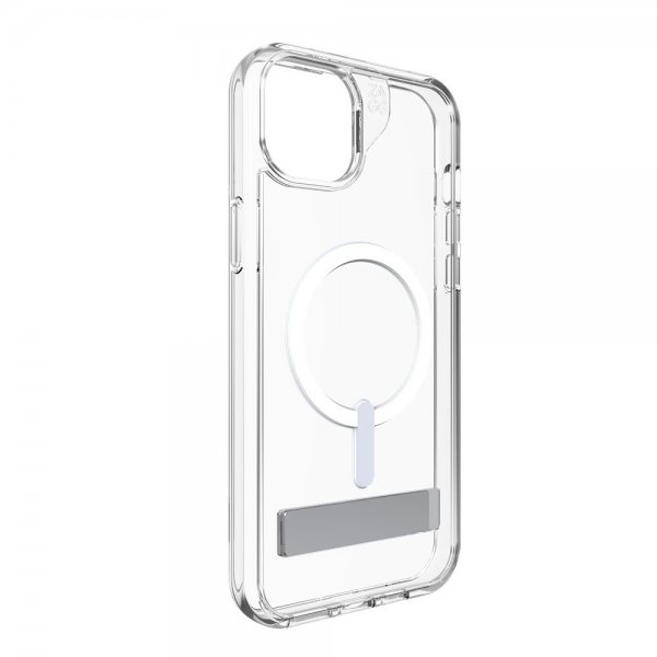 Zagg iPhone 14 Plus/iPhone 15 Plus Deksel Crystal Palace Snap Kickstand Clear