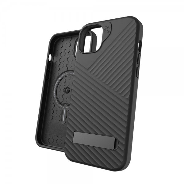 Zagg iPhone 14 Plus/iPhone 15 Plus Deksel Denali Snap Kickstand Svart