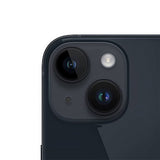 iPhone 14 Plus kameralinse med ramme - svart