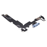 iPhone 14 Plus Ladekontakt med Flexkabel Original - Blå