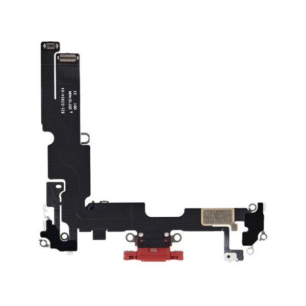 iPhone 14 Plus ladekontakt med Flexkabel Original - Rød