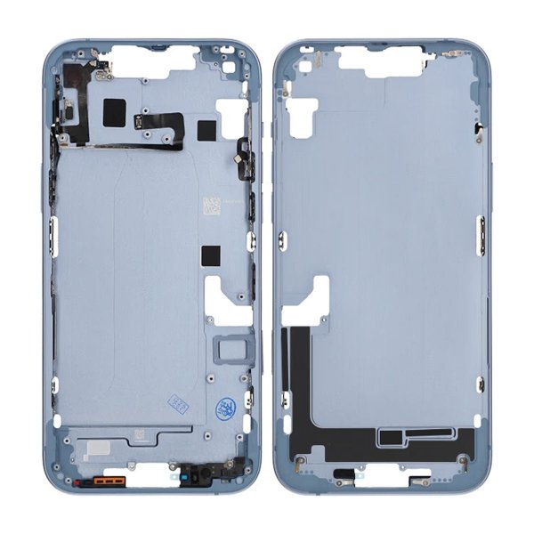 iPhone 14 Plus Midtramme med smådeler OEM - Blå