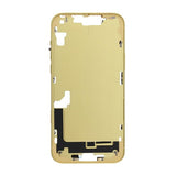 iPhone 14 Plus Midtramme med smådeler OEM - Gul