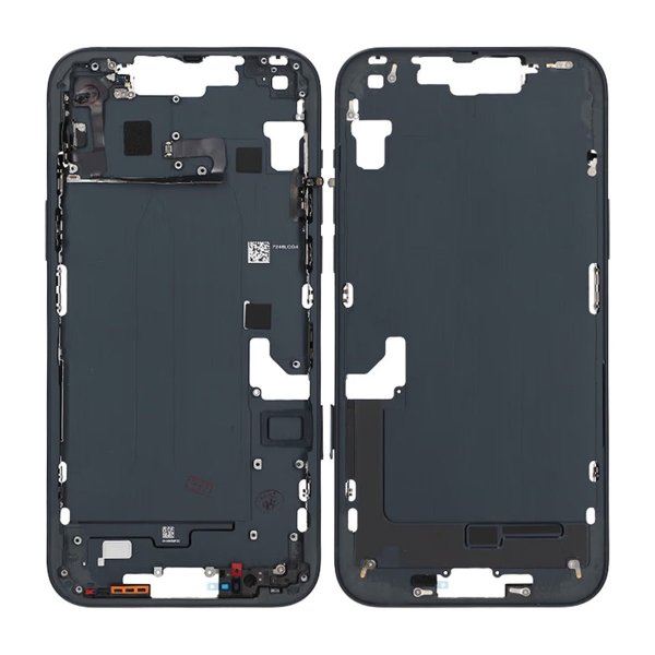 iPhone 14 Plus midtramme med smådeler OEM - svart