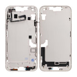 iPhone 14 Plus midtramme med smådeler OEM - hvit