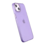 iPhone 14 Plus Deksel Kamerastøtfanger Frosted Lilla