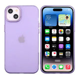 iPhone 14 Plus Deksel Kamerastøtfanger Frosted Lilla