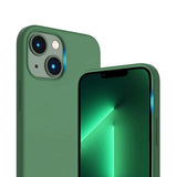 Rvelon iPhone 14 Plus Deksel Silikon MagSafe Grønn
