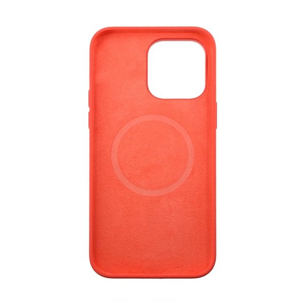 Rvelon iPhone 14 Plus Deksel Silikon MagSafe Rosa
