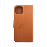 Rvelon iPhone 14 Plus Etui Utbrettbar Kortlomme Brun