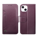 Rvelon iPhone 14 Plus Etui Utbrettbar Kortlomme Lilla