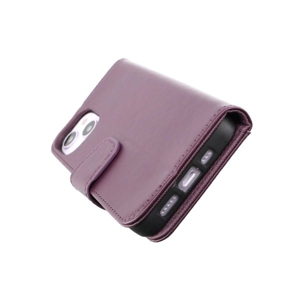 Rvelon iPhone 14 Plus Etui Utbrettbar Kortlomme Lilla