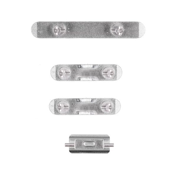 iPhone 14 Plus Sideknapper - Silver