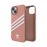 Adidas iPhone 14 Plus Deksel 3 Stripes Snap Case Alligator Pink