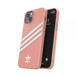 Adidas iPhone 14 Plus Deksel 3 Stripes Snap Case Alligator Pink