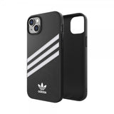 Adidas iPhone 14 Plus Deksel 3 Stripes Snap Case Svart Hvit