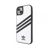 Adidas iPhone 14 Plus Deksel 3 Stripes Snap Case Hvit Svart