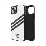 Adidas iPhone 14 Plus Deksel 3 Stripes Snap Case Hvit Svart