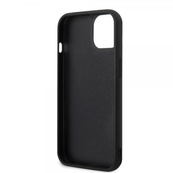 Karl Lagerfeld iPhone 14 Plus Deksel 3D Rubber Karl & Choupette Svart